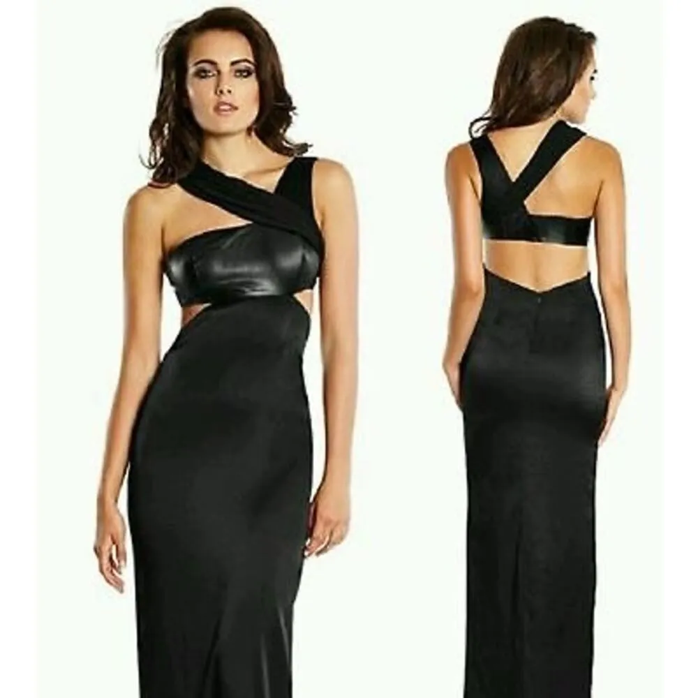 Marciano  Black Cut Out Dress Sz 6 - Image 2