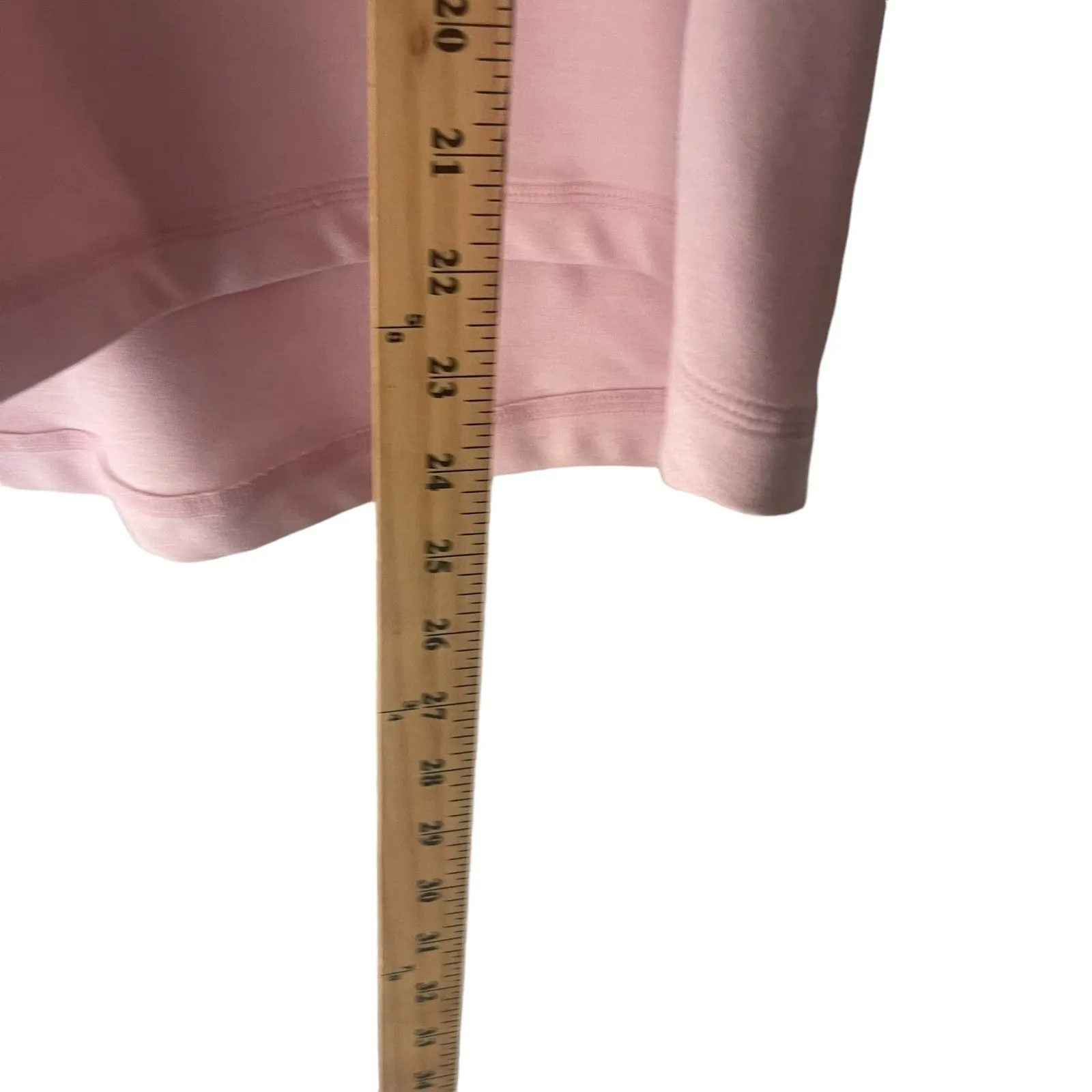 Lululemon Women's Small Pink Scoop Neck Mesh‎ Racerback Activewear Top 10 - Image 7