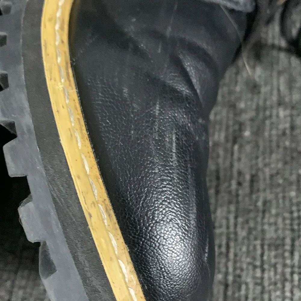 VICI  Faux Leather Combat Boots Size 7 - Image 4