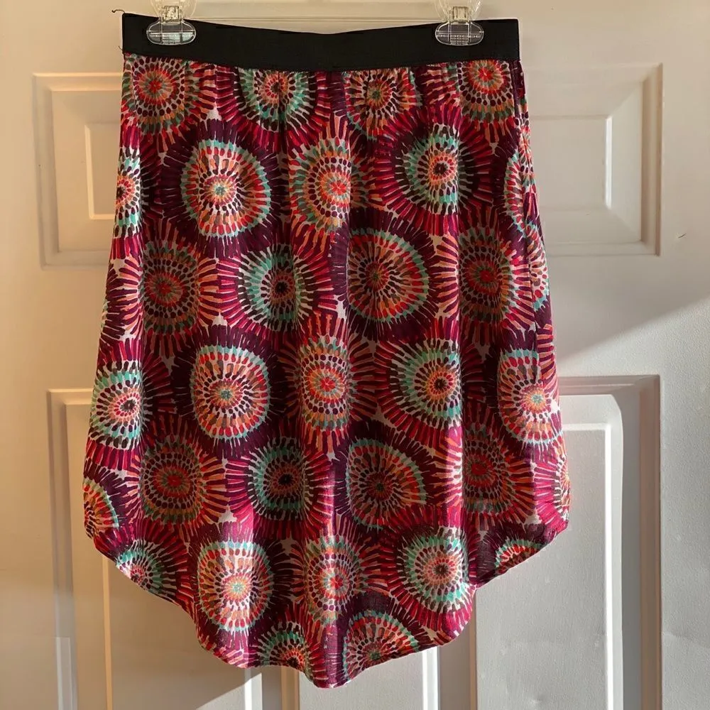 American Rag- Multi Color High Low Skirt-Like New - Image 2