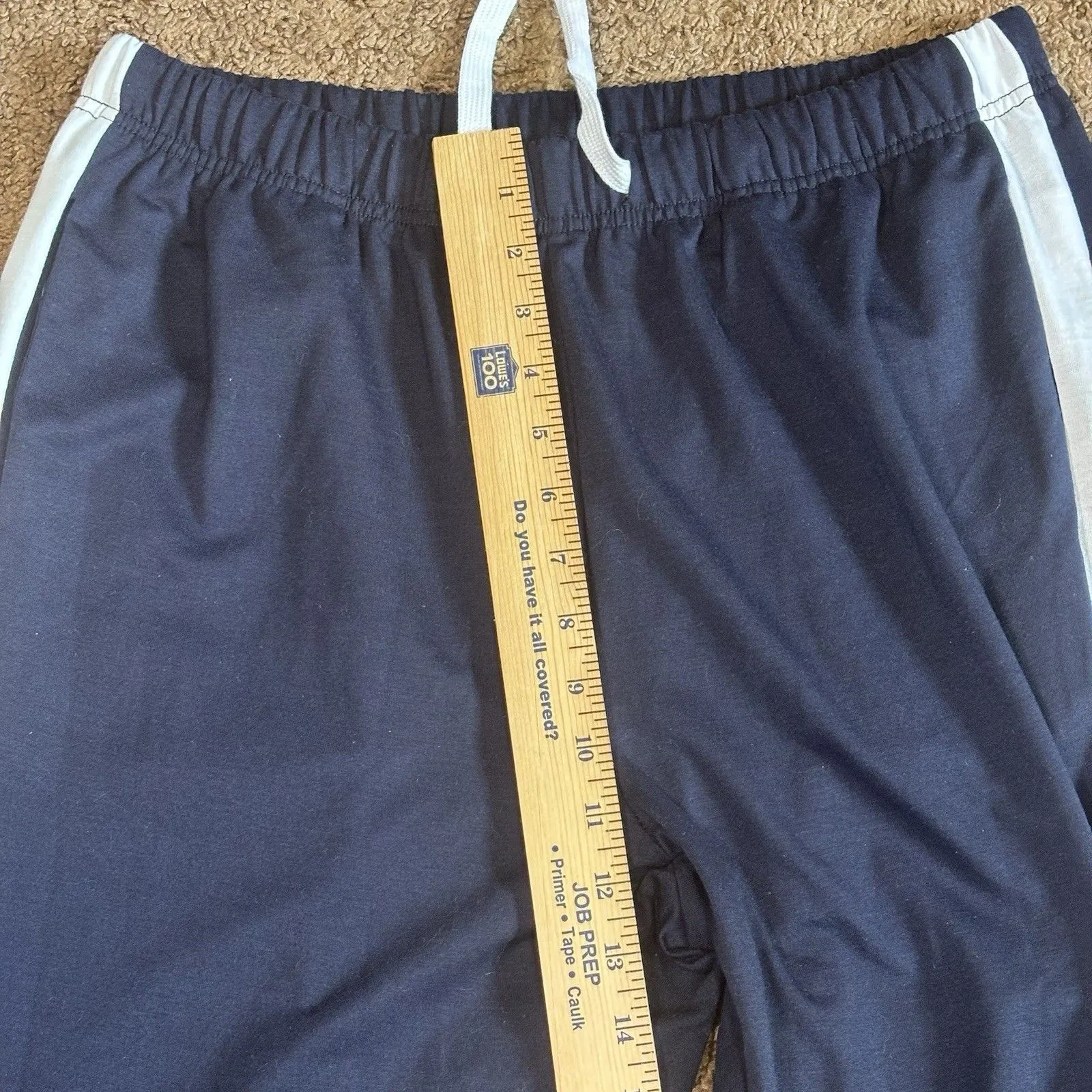 RUBZOOF Navy Lounge Set Sweatpants Crewneck Sweater Women’s L Cozy Soft Elastic Blue Size L - Image 13