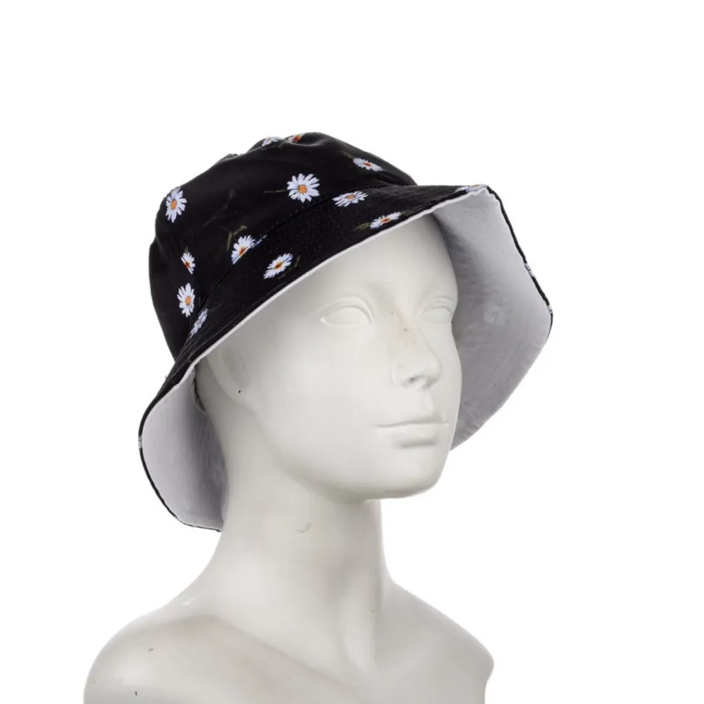 Alice + Oliva black floral print reversible bucket hat cottagecore whimsical - Image 3