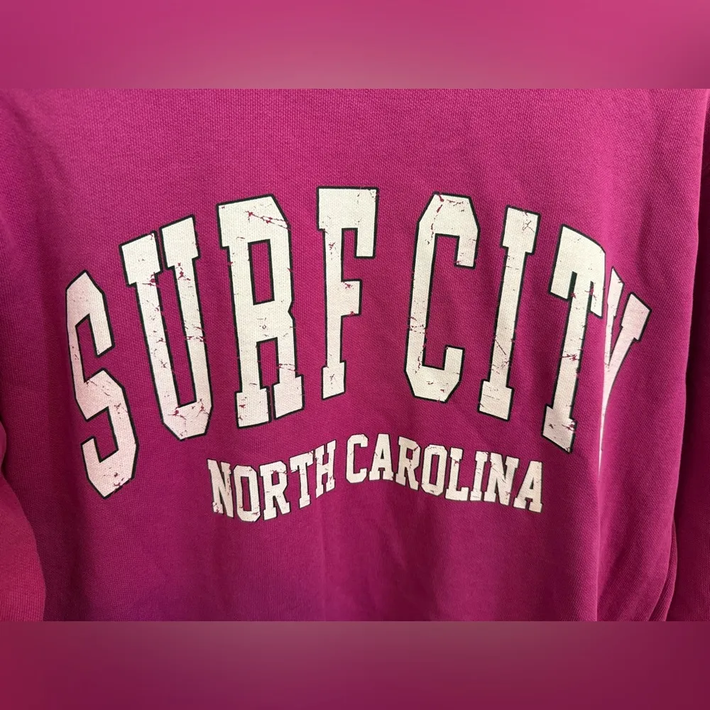 Surf City North Carolina NC Comfort Colors Sweatshirt Size Small - Image 5