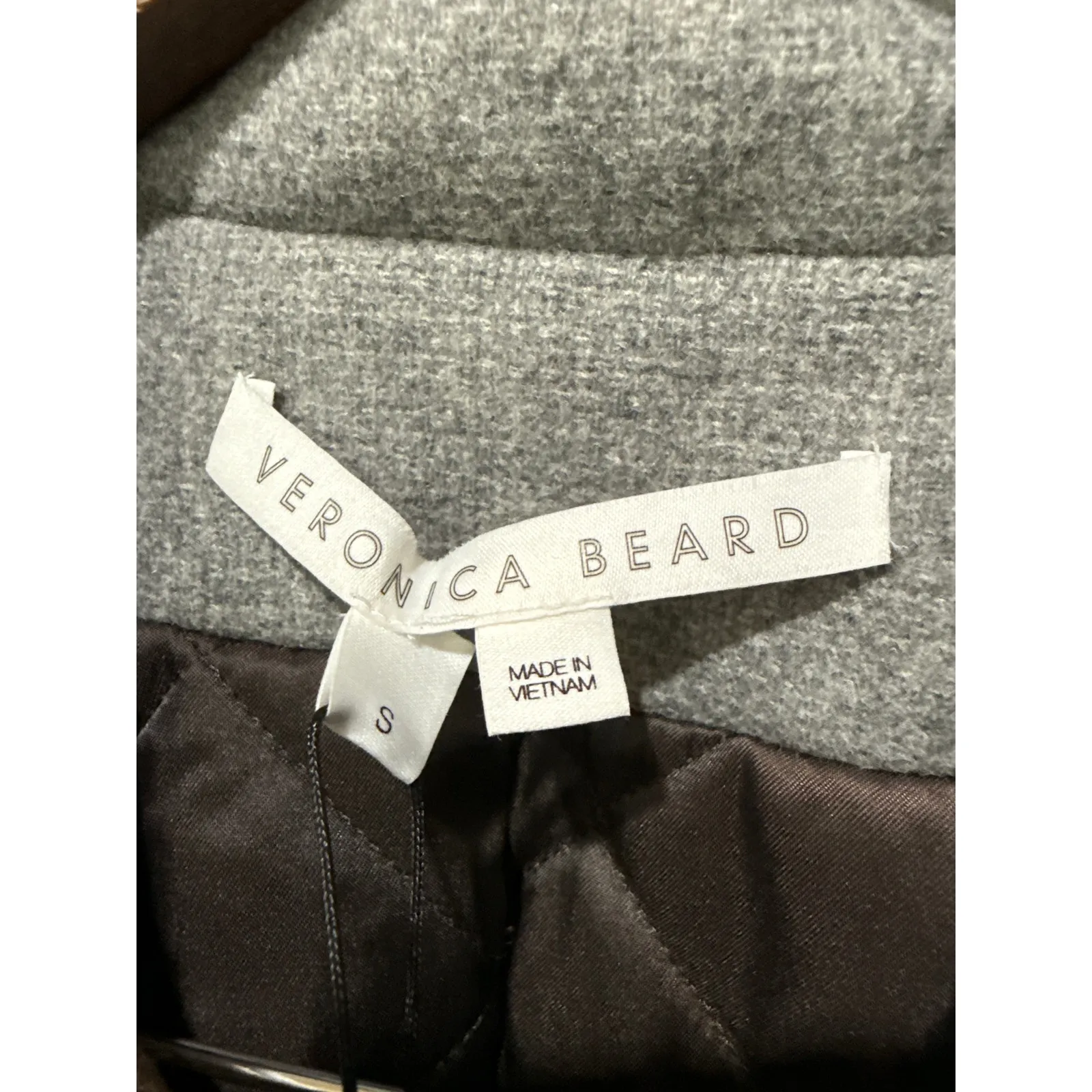 Veronica Beard Flint Camel Multi Toggle Dickey Coat Size Small New with Tags - Image 12