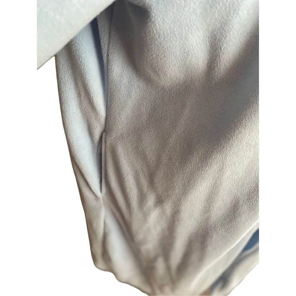 Soft Baby Blue Long Zippered Robe Size XL Blue - Image 7