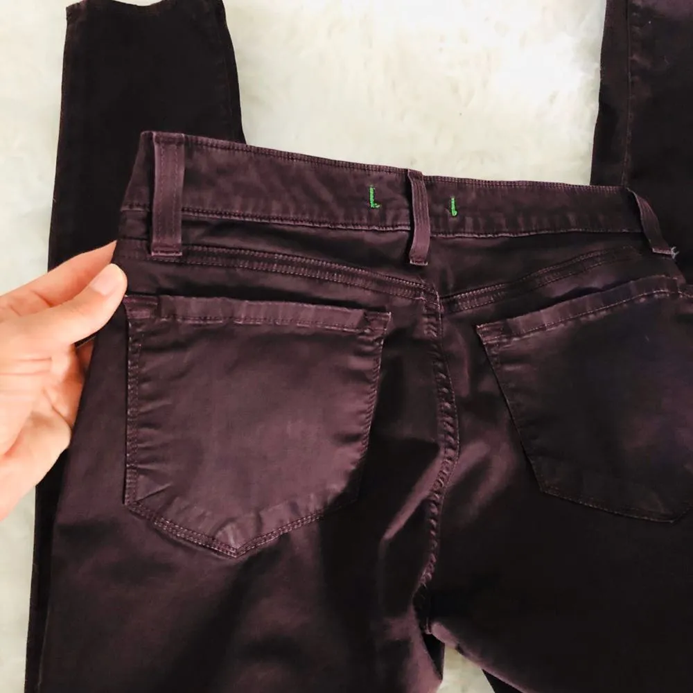 Wine Skinny Pants - Image 7