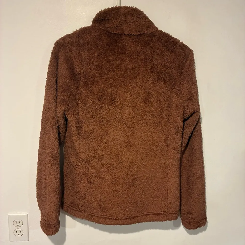 Patagonia Brown Fleece Women's Los Gatos 1/4-Zip Pullover Sweatshirt Size Small - Image 5