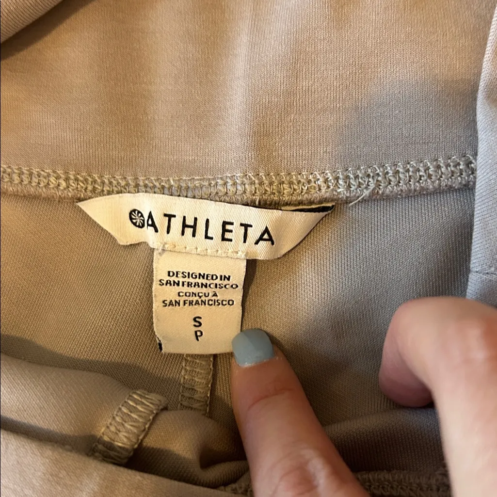 Athleta Seasoft Wide Leg Crop Pant Small Tinsel Purple - Image 7