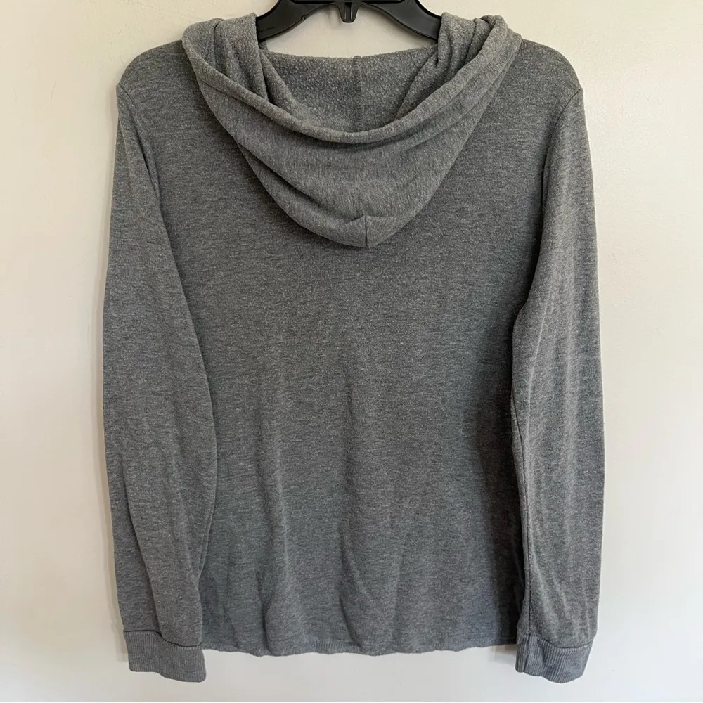 Womens Modernlux Nightmare Before Christmas Graphic Print Hoodie Gray Size Large - Image 10