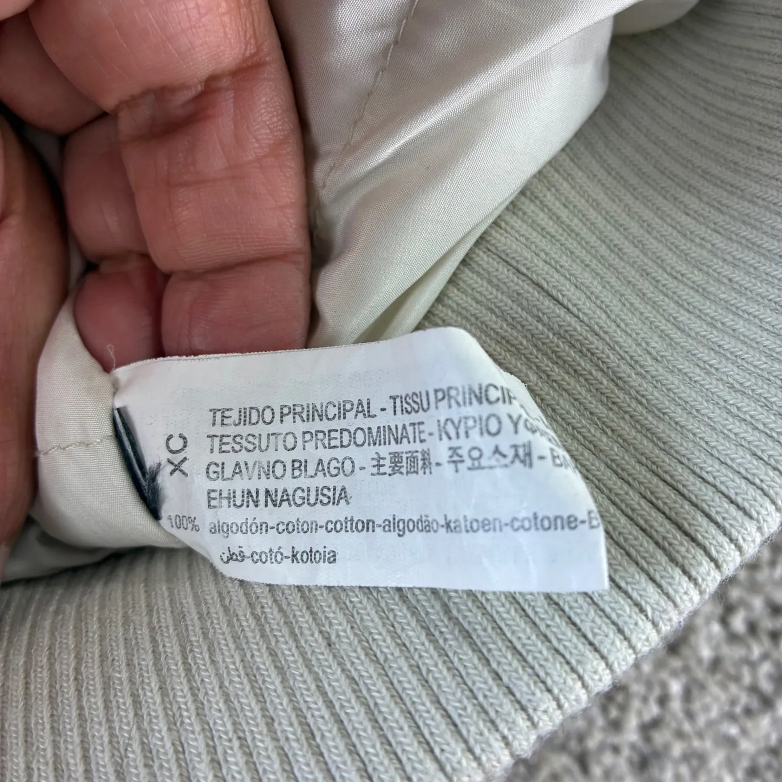 Garage Puffer Vest Sleeveless Padded Jacket Crop Top High Neck Beige‎ Casual Tan Size undefined - Image 6