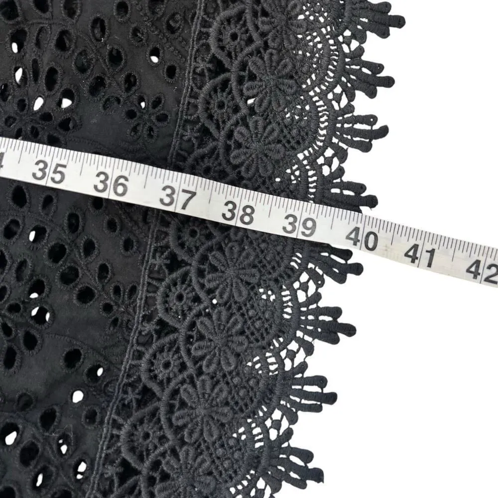 New Women’s Guess Sangallo Rafa Eyelet Maxi Skirt Size S - Image 10