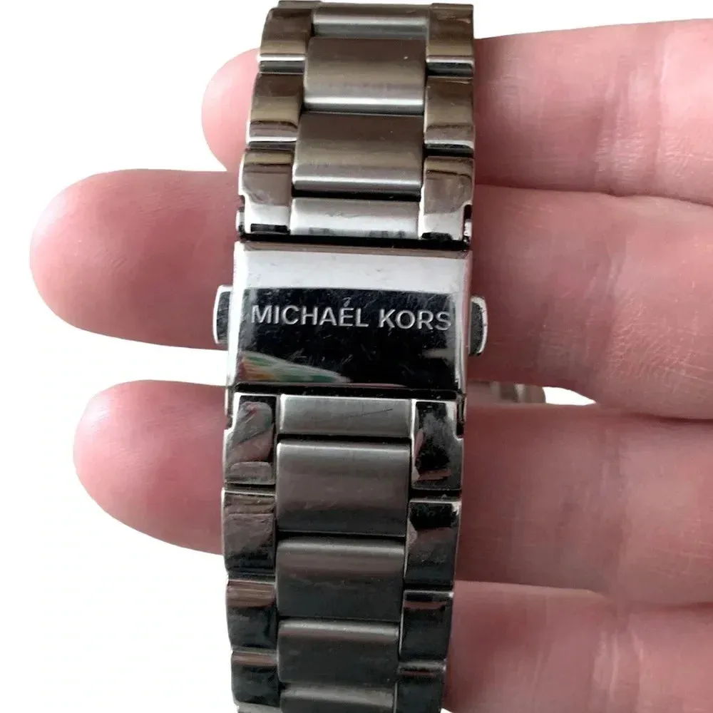 Michael Kors Silver Stainless Steel Blair MK5165 Watch - Image 5