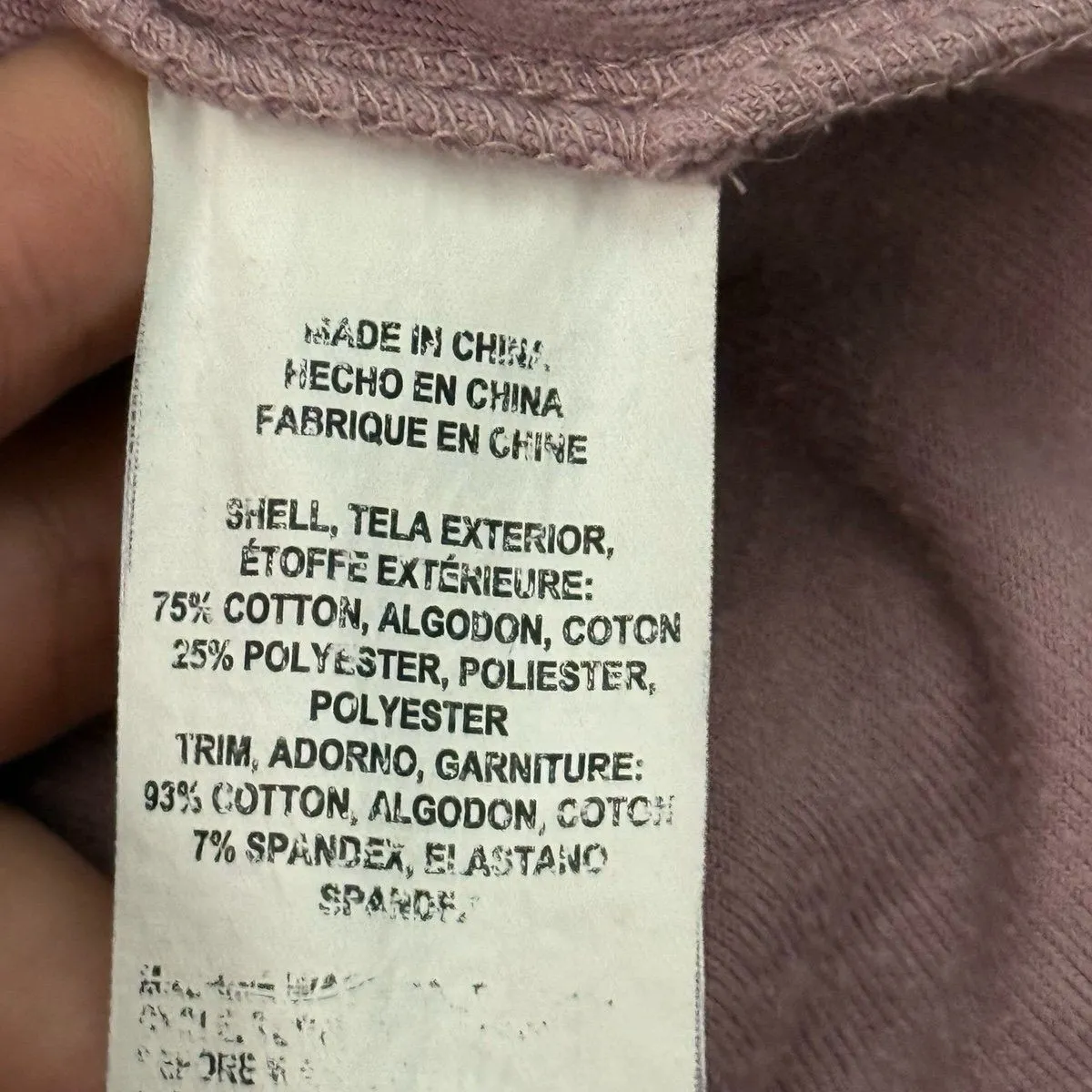 Bebe pink vintage y2k rhinestone velour hooded zip up - Image 5