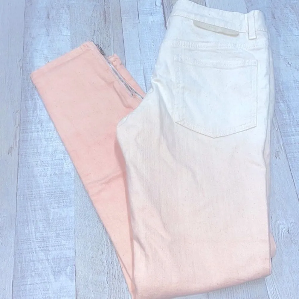 Stella McCartney ombré jeans with zippered ankles size 28 - Image 2