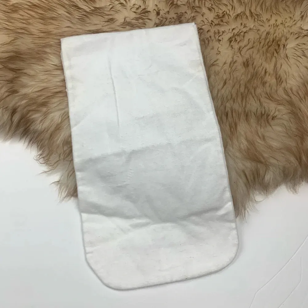 Salvatore Ferragamo White Dust Bag Shoe Cover Slip Travel Case Accessory - Image 4