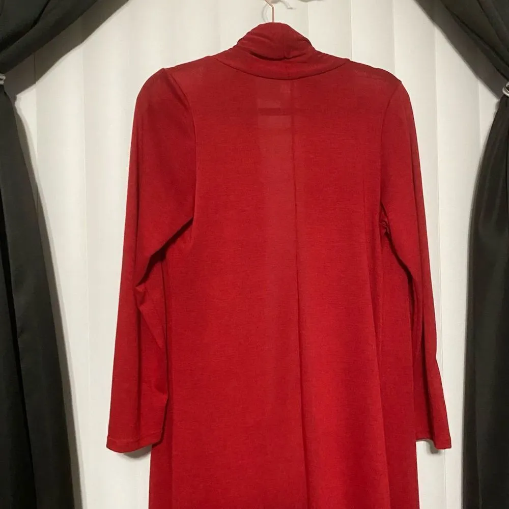 Pretty Young Thing red ankle length short/long cardigan - Image 6