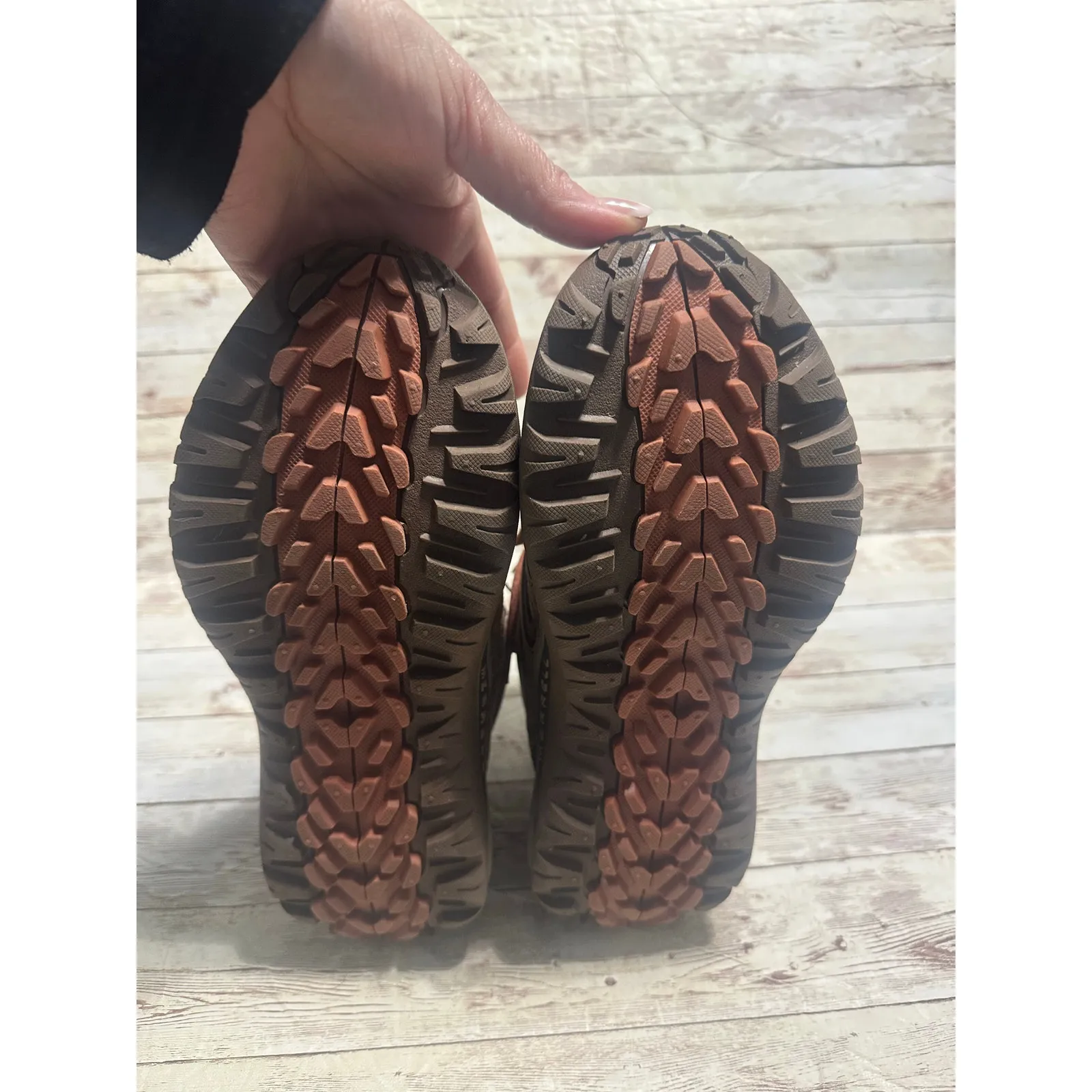 Merrell Reflex 4 Mid Waterproof Hiking Boots Women's Size 7.5 Brown - Image 7