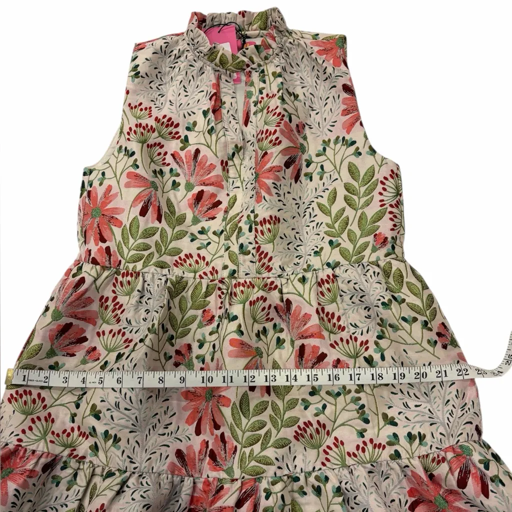 NWT THML Maci Embroidered Floral Mini Party Dress Size XS Whimsical Forest Fairy - Image 8