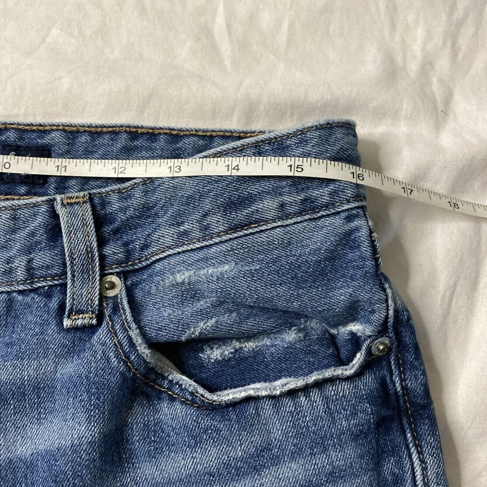 Lucky Brand Women's Sienna Slim Boyfriend Jeans Distressed Denim Ripped Sz‎ 6/28 - Image 7