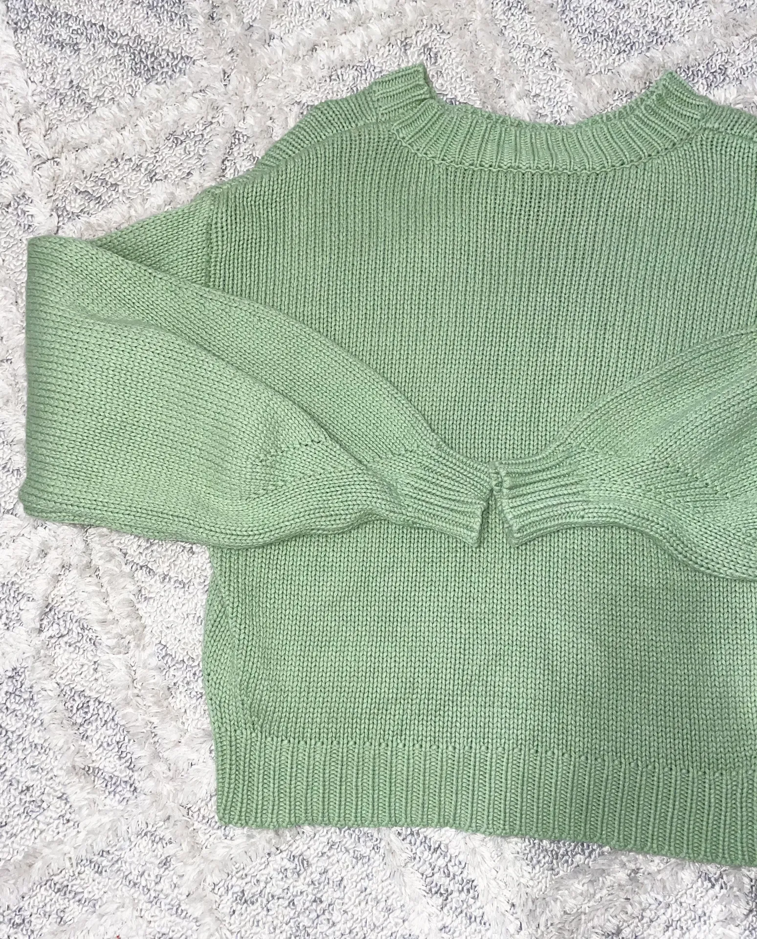 Harmony Knit Sweater Sage - Image 10