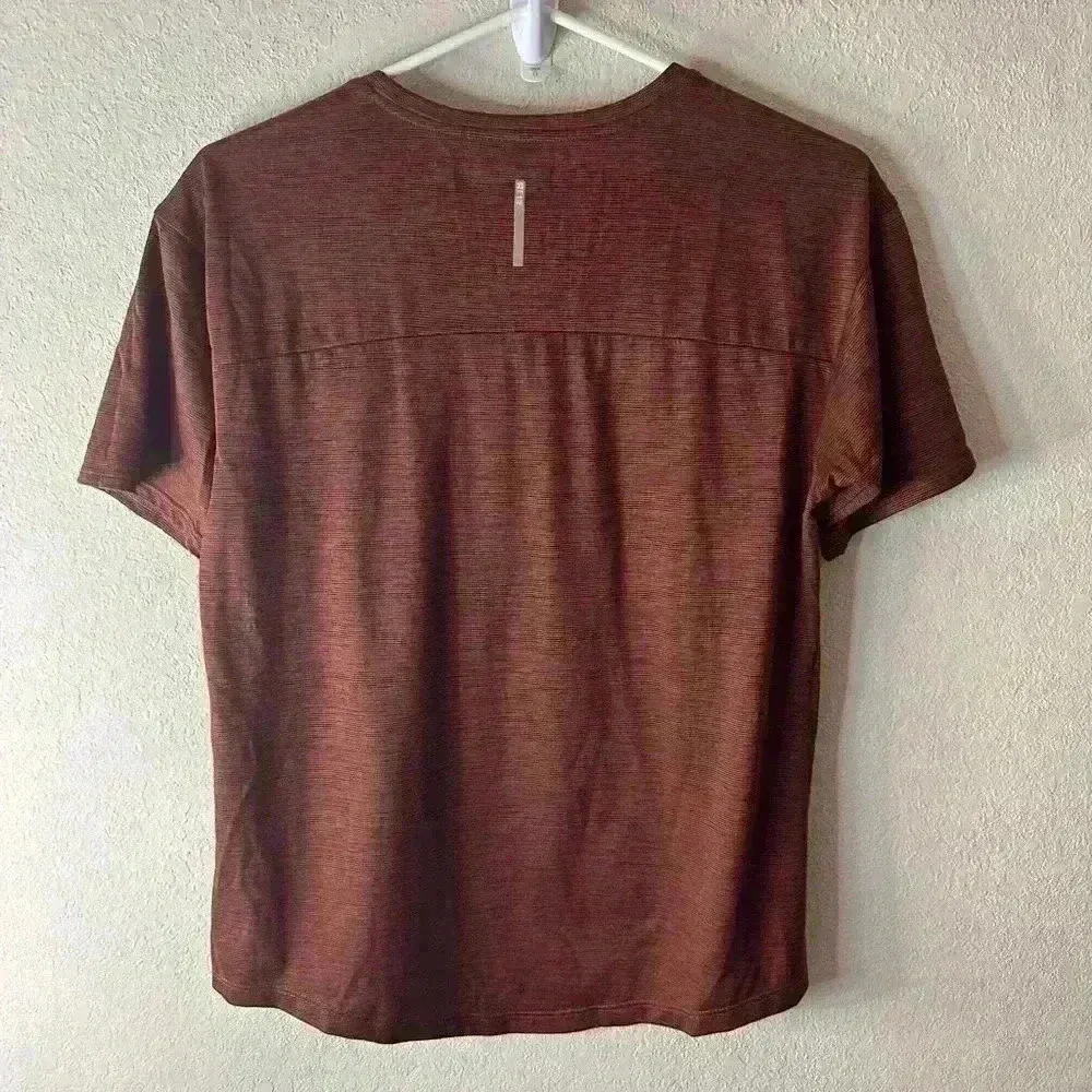 REI brown striped tee shirt sz S Size M - Image 2
