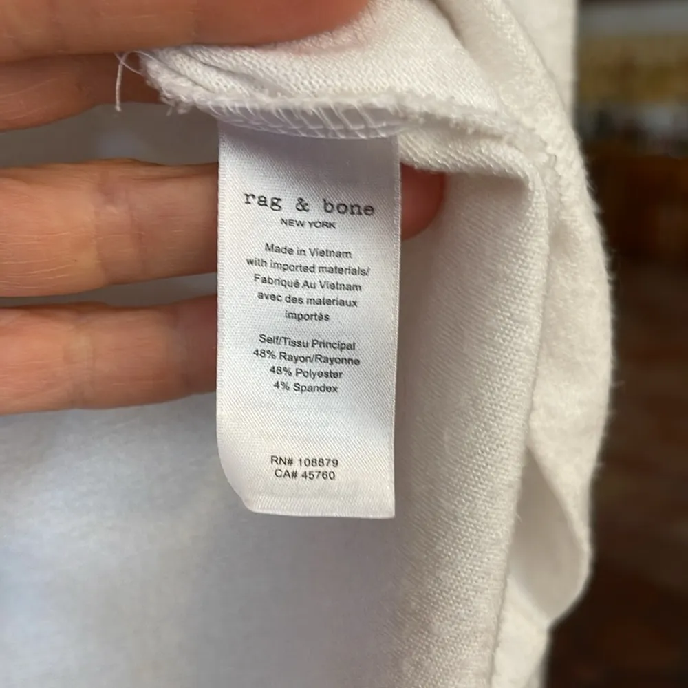 Rag and bone V-neck knit top - Image 4