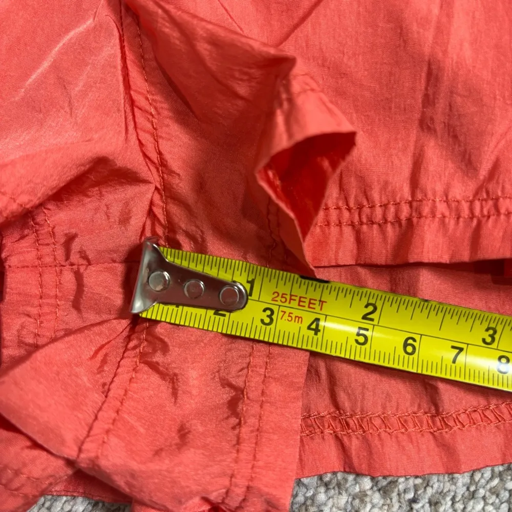 FP Movement Women's Way Home Skort Coral Orange Smocked Pull On Large - Image 14