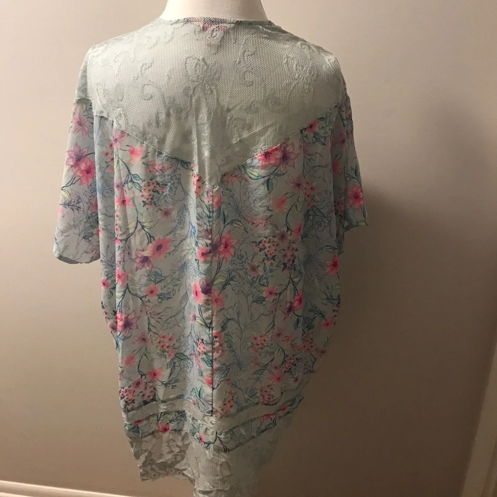 Candies Open Kimono Floral - Image 3