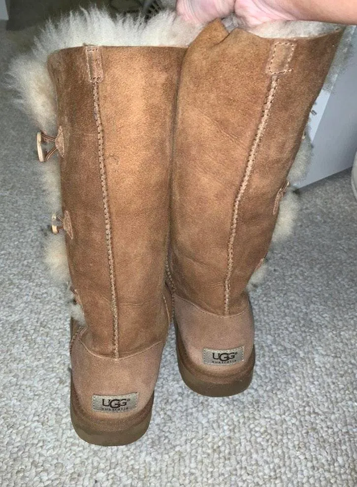 Bailey Suede Button Triplet - Image 2