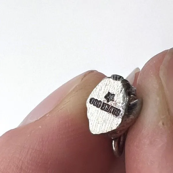 Vintage Women's Monkey 3D Sterling Silver Bracelet Charm Necklace Pendant - Image 7