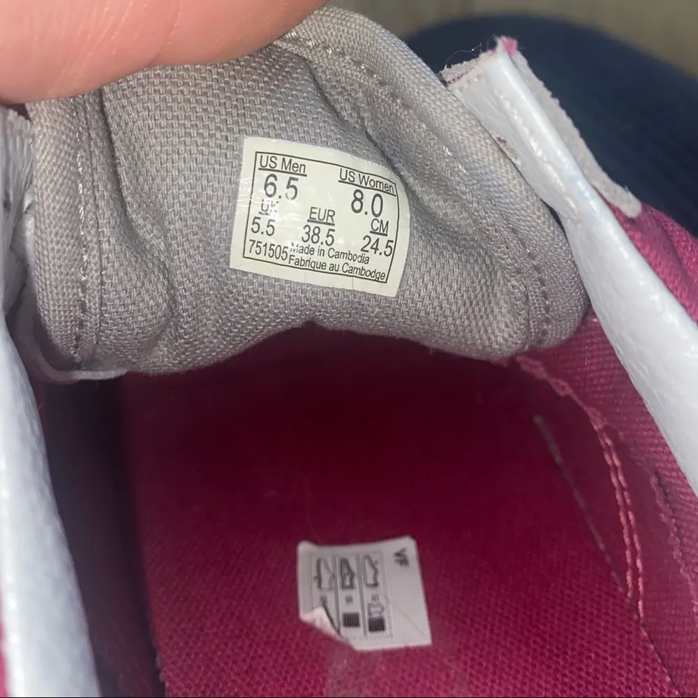 Vans Old Skool Drizzle Sangria purple gray sneakers lace up - Image 5