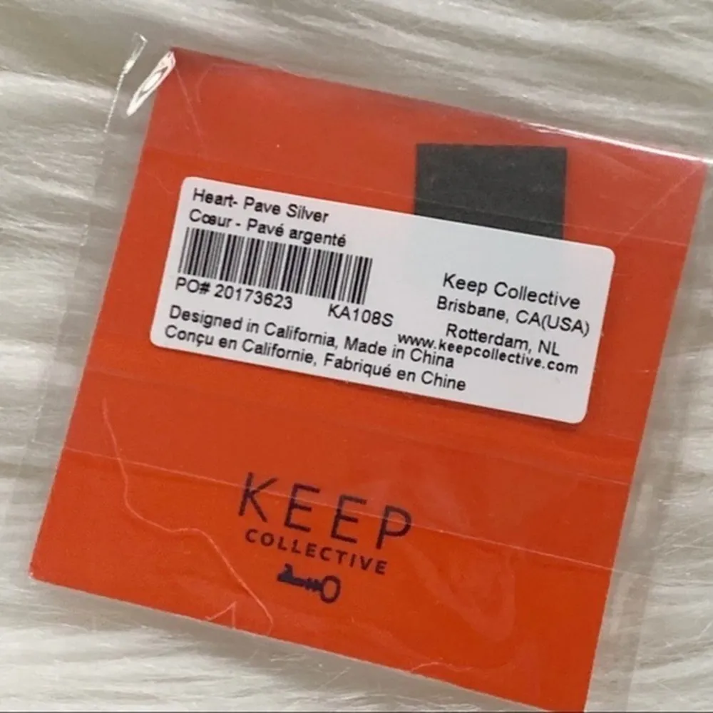 Keep Collective Pave Heart Charm New. - Image 5