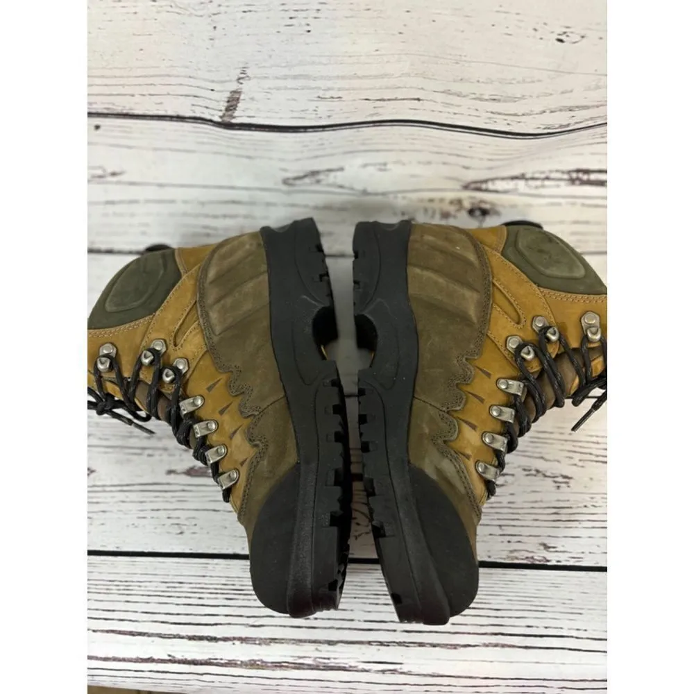 Men's Montrail Hiking Boots Size 8 Brown Green Brown - Image 5