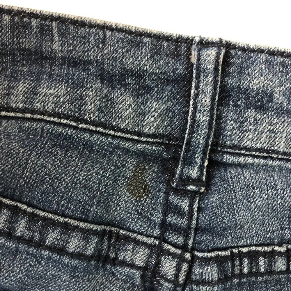 Forever 21 Womens Skinny Jeans Dark Wash Stretch 28 - Image 3