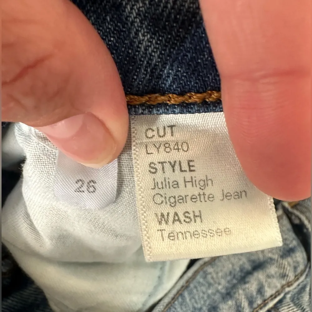 Reformation Julia High Cigarette Jean - Image 4