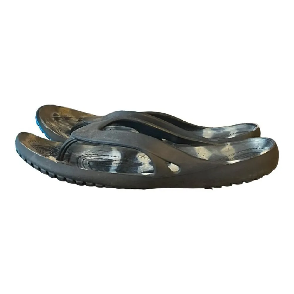 Crocs Sandals Women's Size 11 Kadee 2‎ Flip Flop Graphic - Image 2