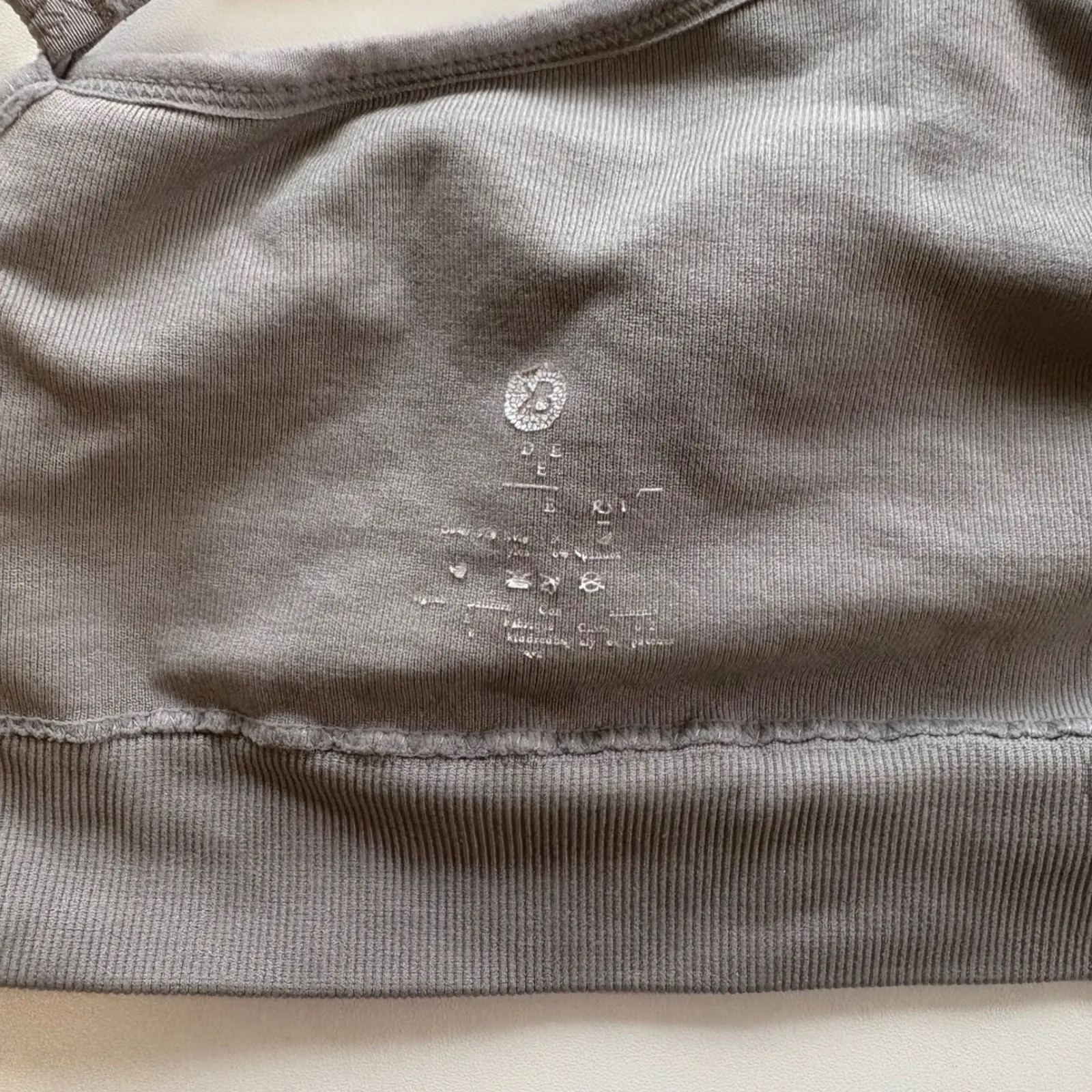 Kindred Bravely Maternity Nursing Bra Sleep Bra Support Comfort Gray Size L - Image 6