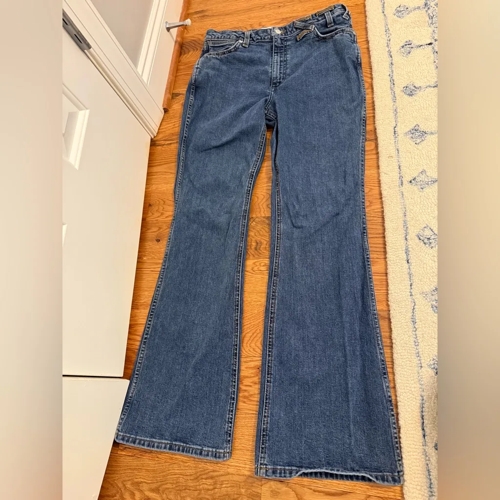 Wrangler x STAUD Flare Jeans Size 30x32 - Image 2