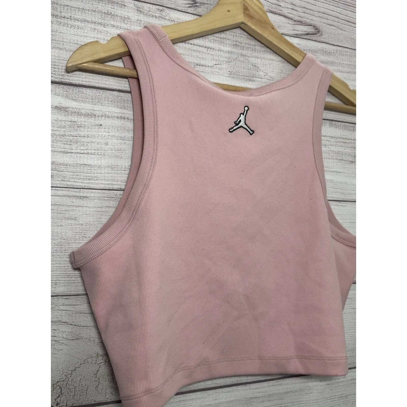 Women's Nike Jordan Loose Fit Sleeveless Mesh Tank Top Shirt NEW SZ large - Image 2