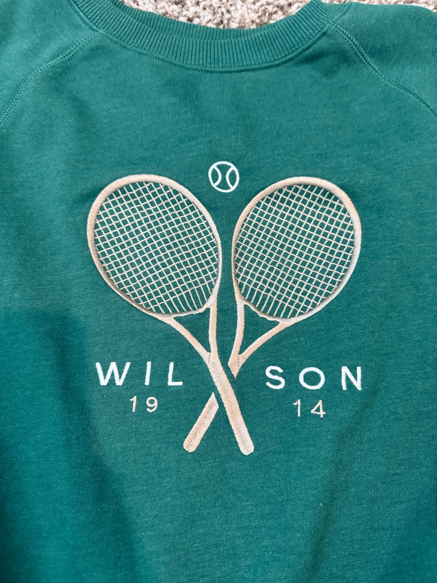Wilson sweatshirt Green - Image 2