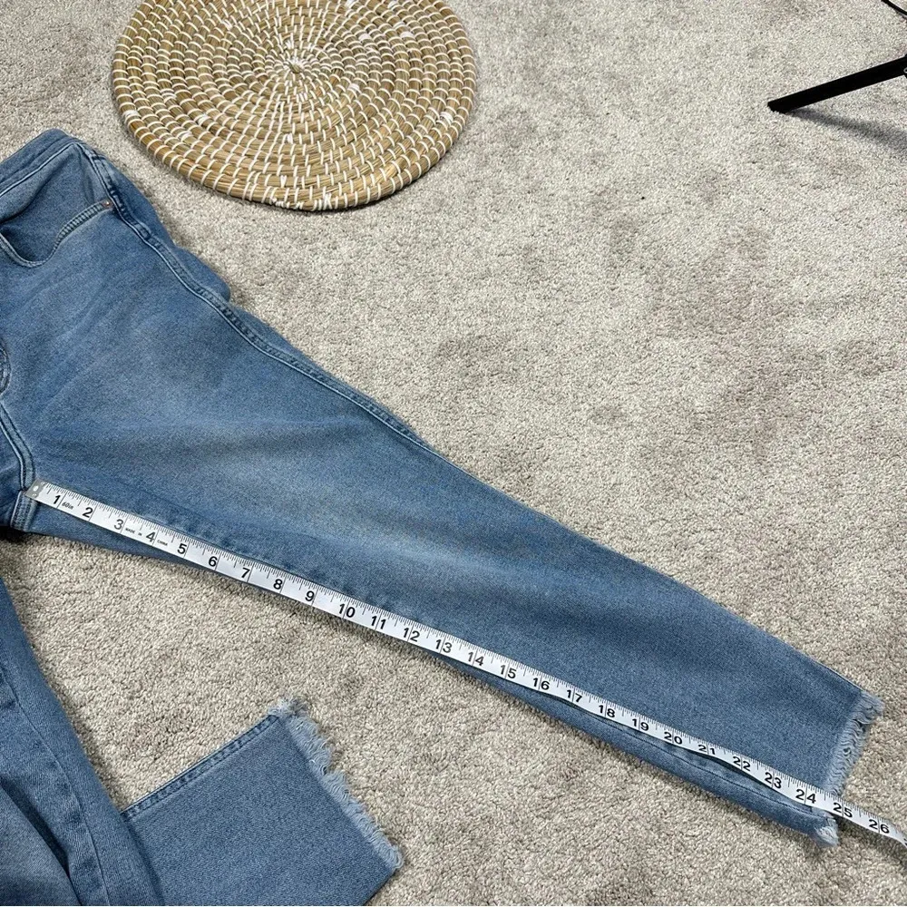 Free People We The Free Raw High-Rise Skinny Jegging Jeans Blue Size 31 - Image 15