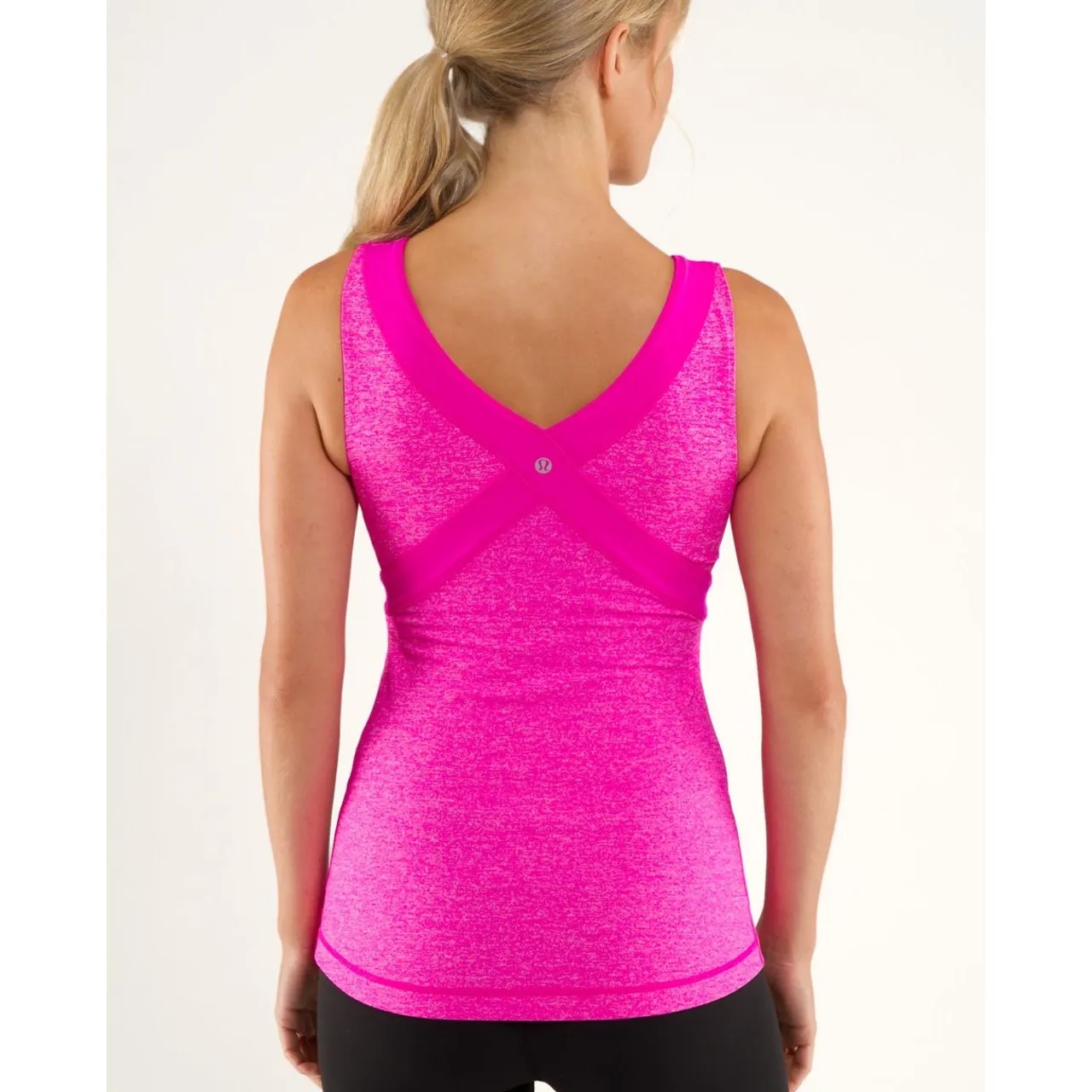 Lululemon Wrap Tank Paris Pink Size 2 - Image 7