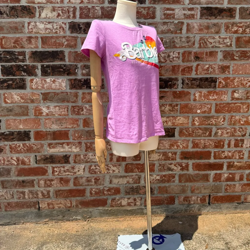 Barbie pink retro shirt with 80s/90s design! / M / Excellent condition Size M - Image 8