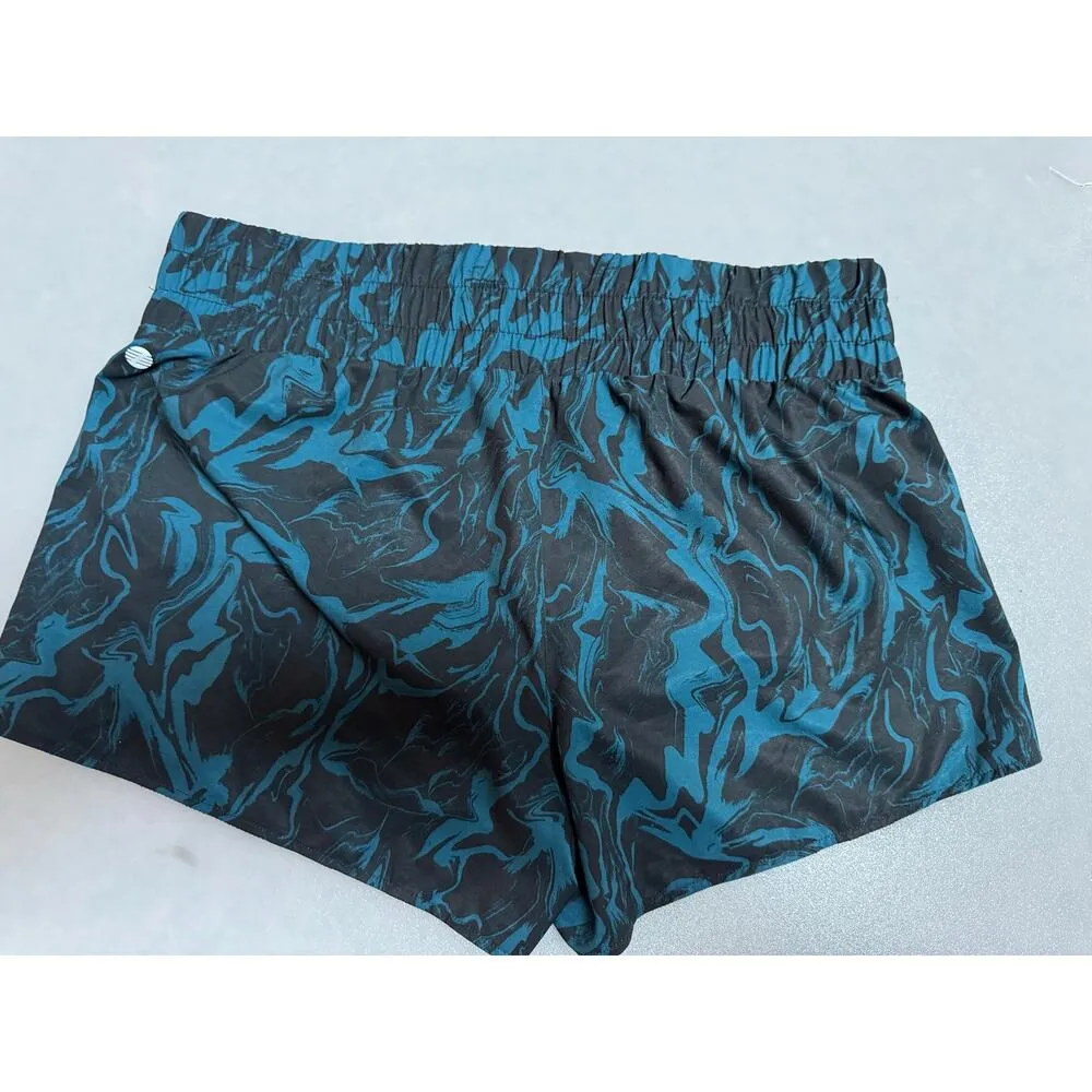 Z by Zella Interval Print Woven Run Shorts - Size Large - Image 5