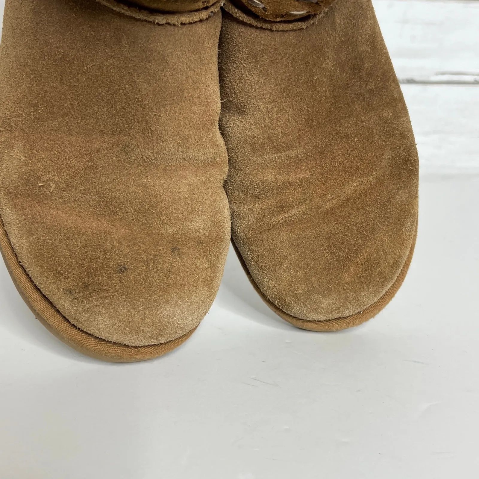 Ugg Bailey Button Tehuano Chestnut Brown Boots Shoe Size 9 - Image 6