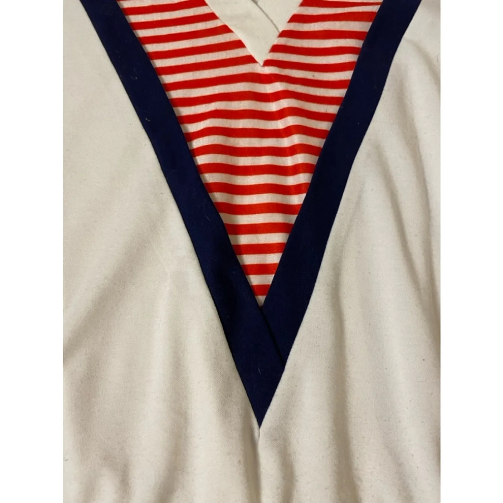 Vintage 80s Tops’n Tops Miami Red Stripe V - Image 5