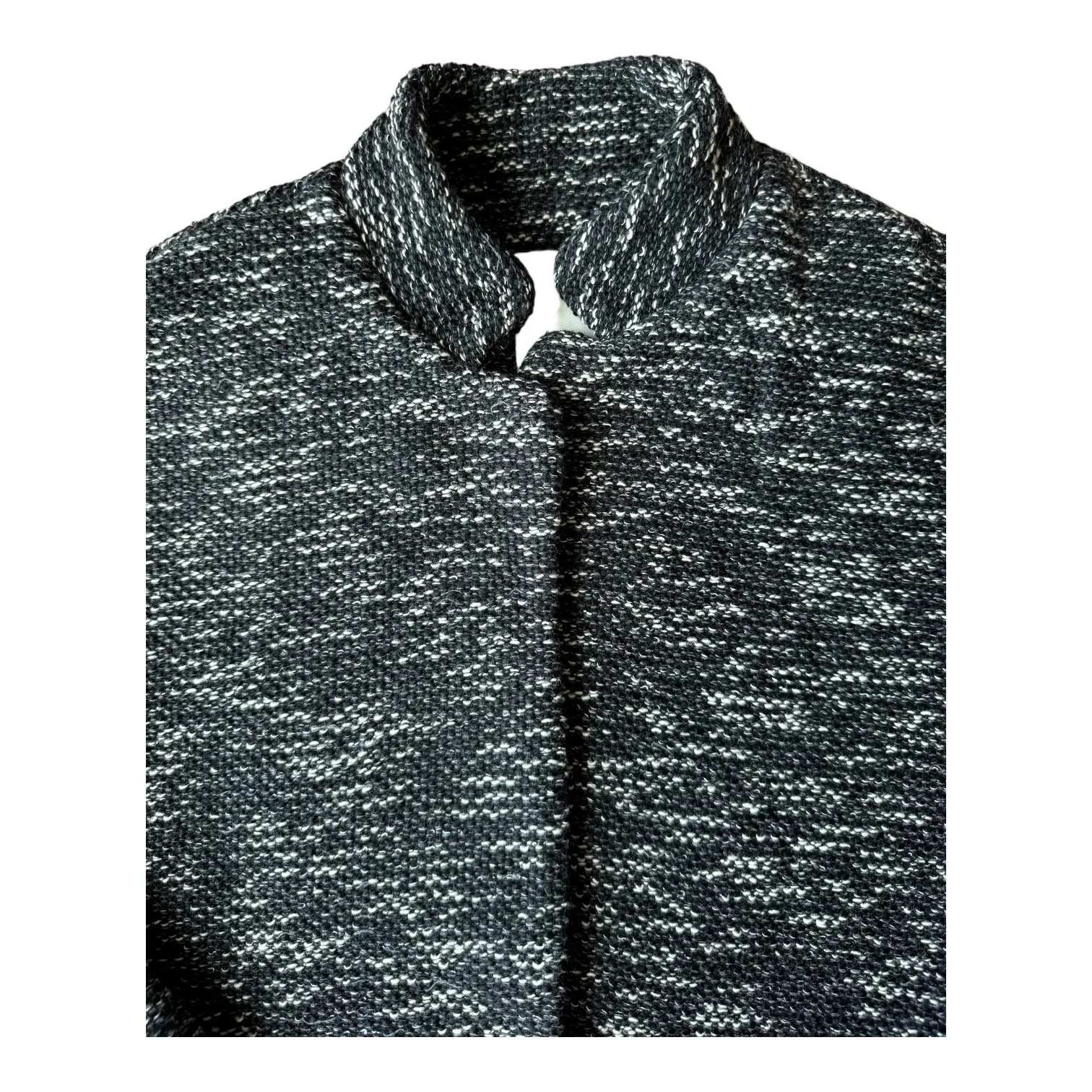 NWT Anthropologie Elevenses Black Motif Minka one button pockets Jacket medium - Image 5