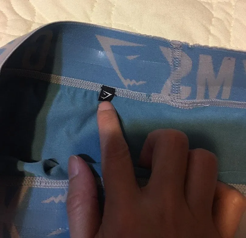 Gymshark Light Blue Leggings - Image 5