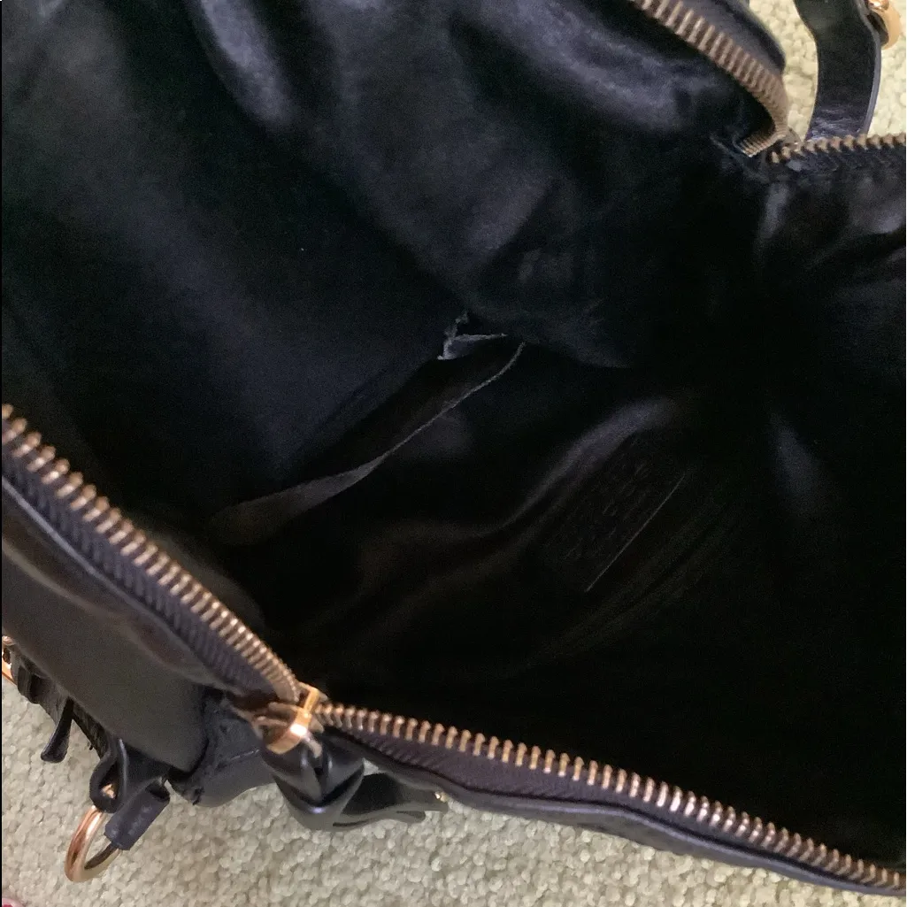 Dressy fold over SABINA bag 🖤💛 Gold - Image 4