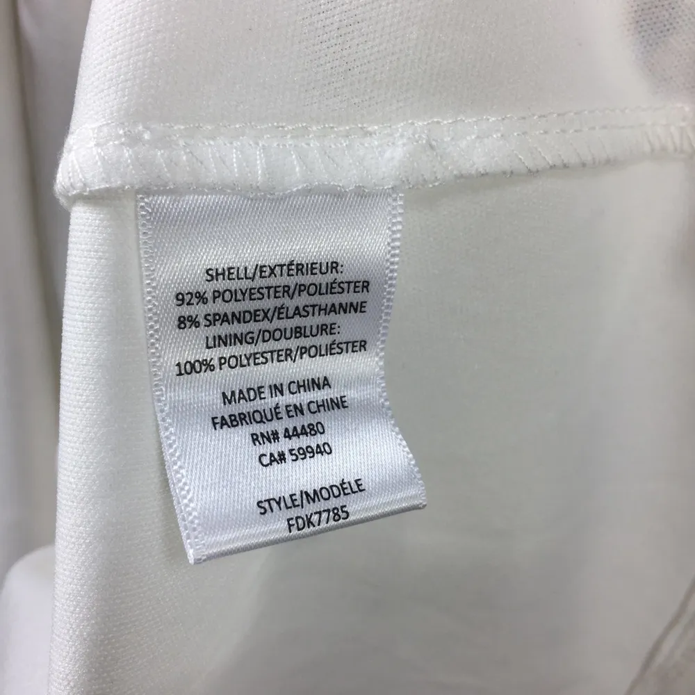 Love, fire Butterfly Print Faux Wrap Lace Mini Dress S - Image 4